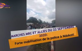 Marches du MRC à douala du 22 Septembre 2020