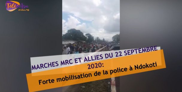 Marches du MRC à douala du 22 Septembre 2020