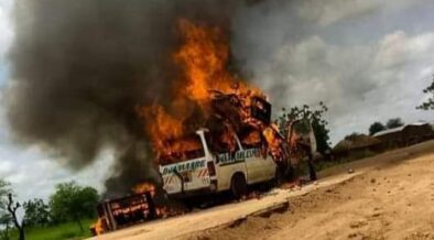 Drame : sept morts dans un incendie d’un véhicule de transport en commun
