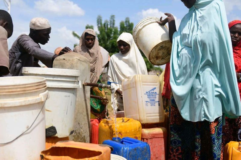 Point d'approvisionnement en eau potable