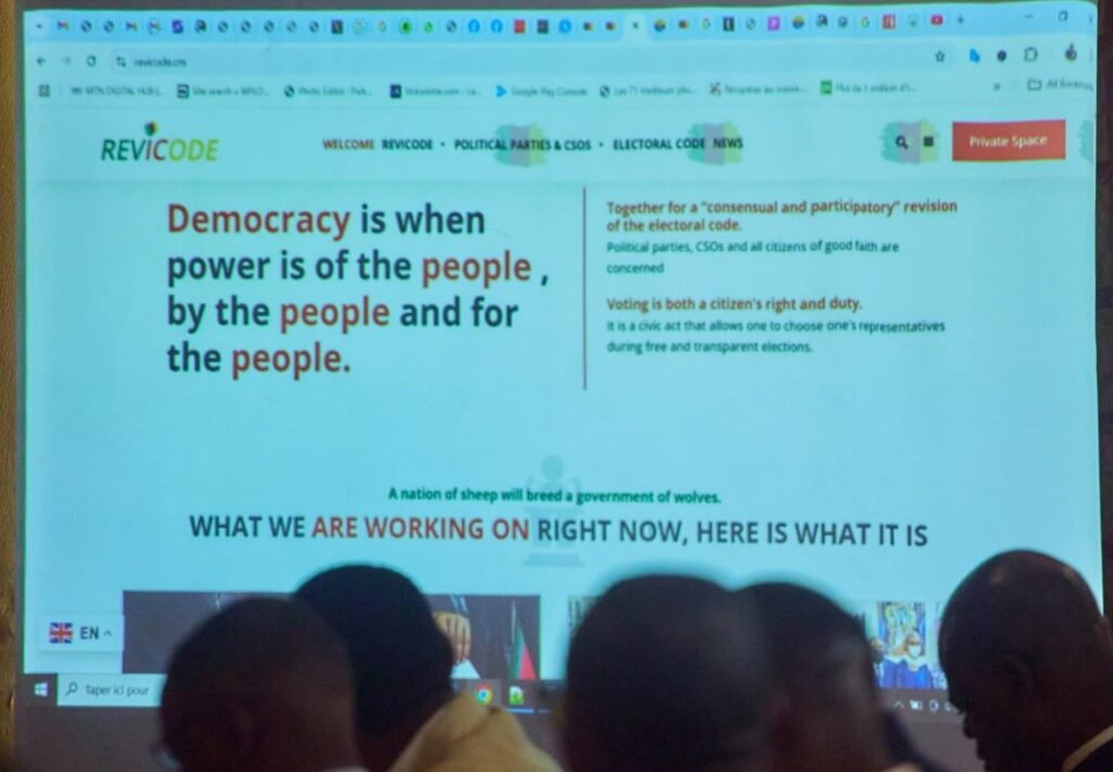 Digitalisation : une plateforme pour la réforme électorale inclusive au Cameroun